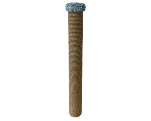 Сменный столбик для когтеточки 45 см, Ø 7 см с пяточком (голубой)