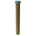 Сменный столбик для когтеточки 45 см, Ø 7 см с пяточком (голубой)