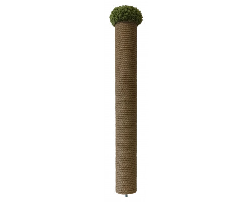 Сменный столбик для когтеточки 45 см, Ø 7 см с пяточком (зеленый)