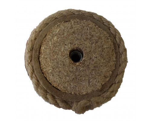 Сменный столбик для когтеточки 45 см, Ø 7 см с пяточком (серый мех)